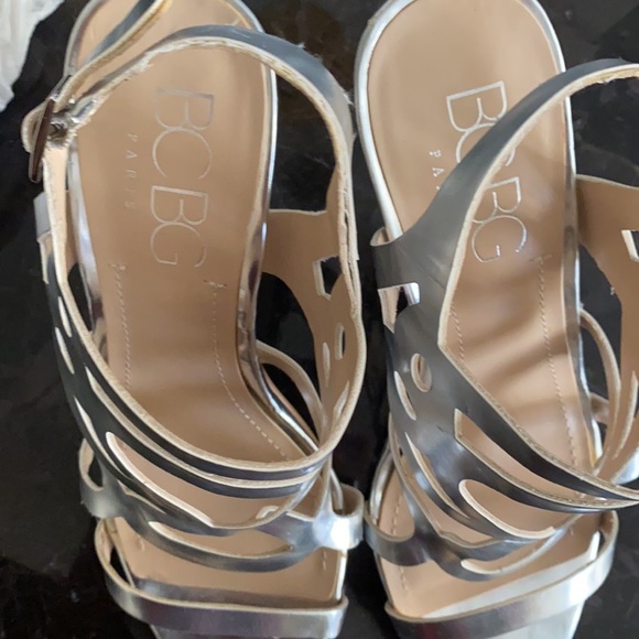 Silver BCBG Sandals - Picture 7 of 8